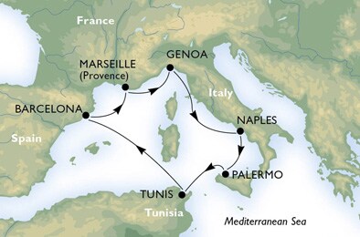 Собираемся в круиз: MSC Fantasia по Средиземноморью с 24, 25, 29 июня 2012