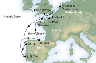 NORTHERN EUROPE - Netherlands, United Kingdom, Spain, Portugal, France