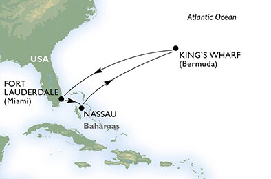 Cruise - caribbean - United States,Bahamas,Bermuda