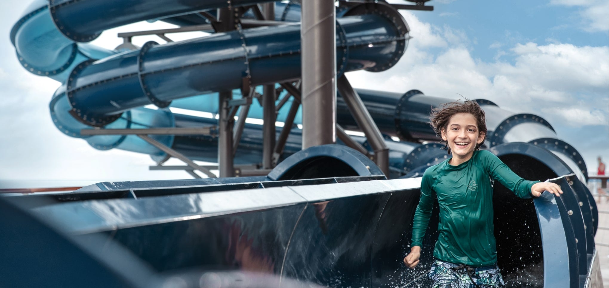 Get ready for Cliffhanger, the only over water swing ride at sea onboard MSC World America | MSC Cruises