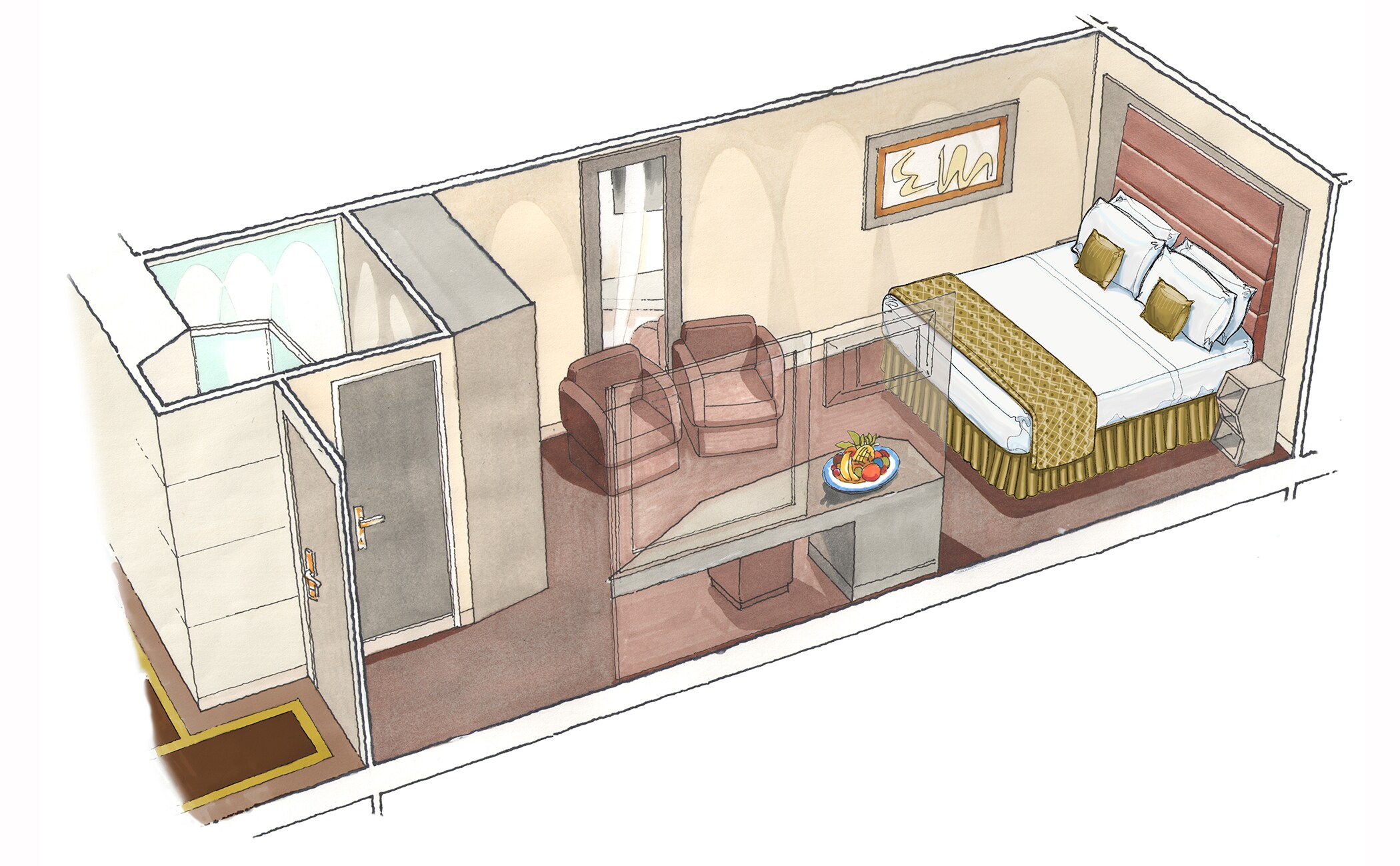 Staterooms Suites Msc Seaview Cruise Ship Msc Cruises