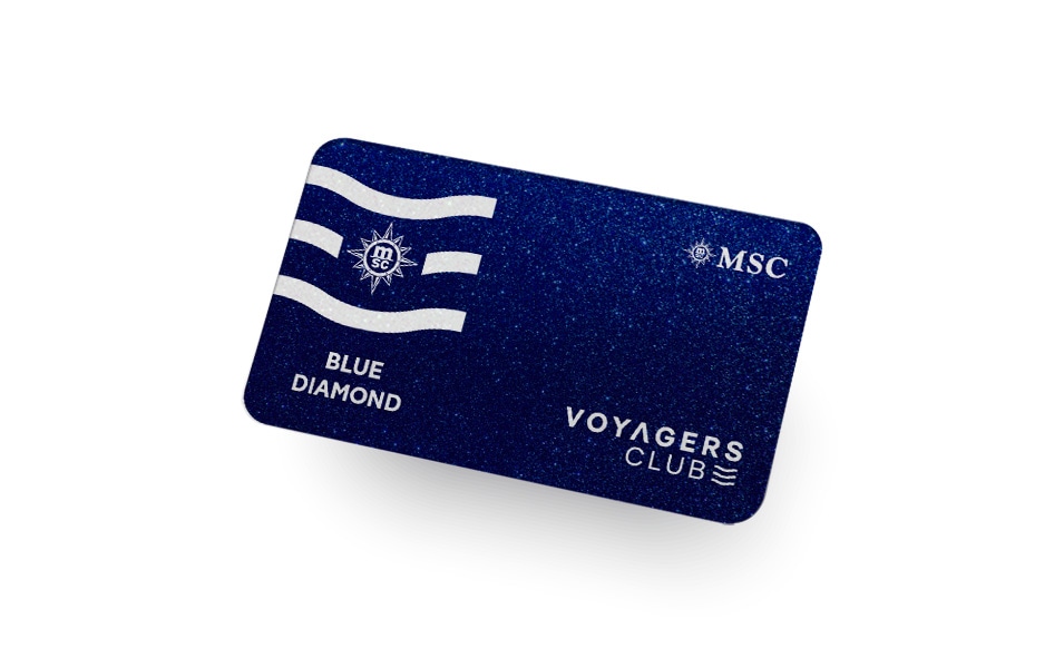 MSC Voyagers Club Blue Diamond Membership | MSC Cruises