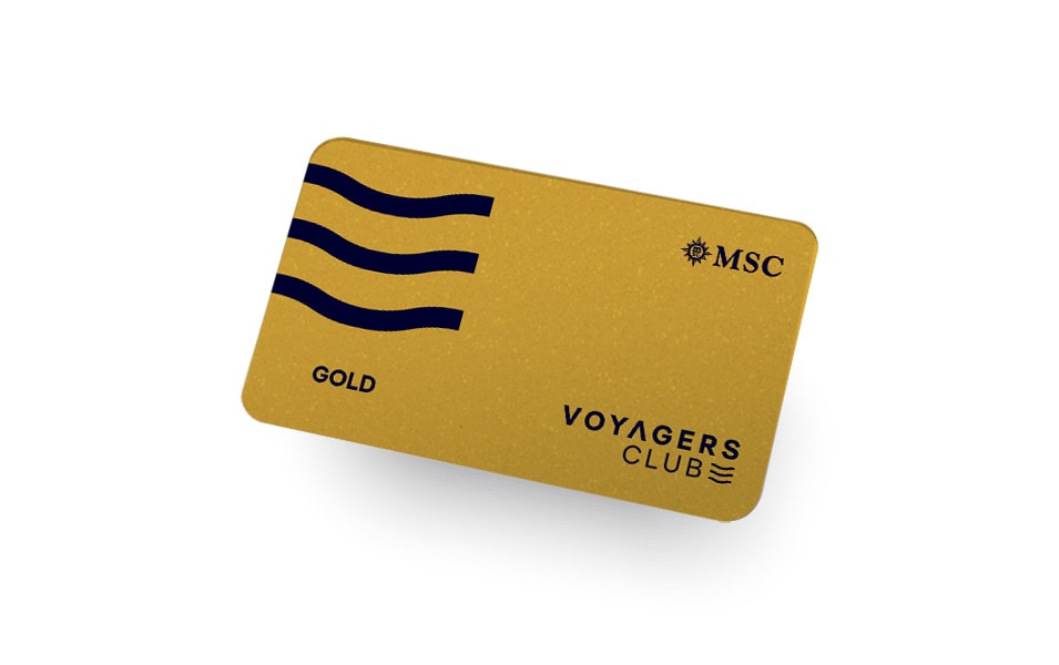 MSC Voyager Club Gold Membership | MSC Cruises