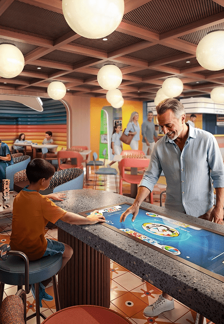 The Clubhouse entertainment zone