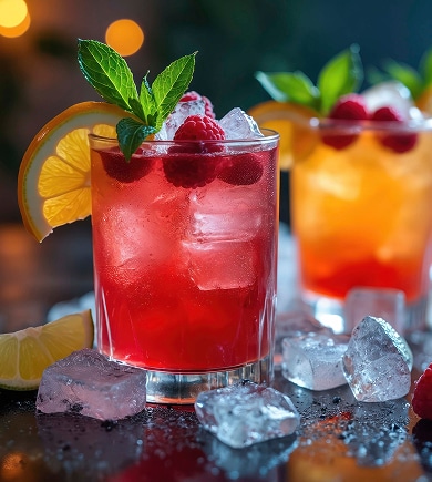 Delicious drinks on an MSC Cruise