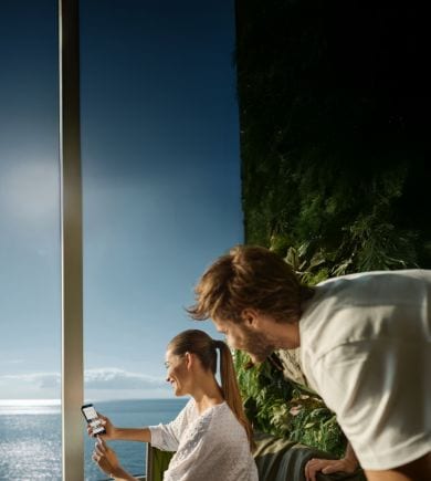 A Couple on board MSC Cruises