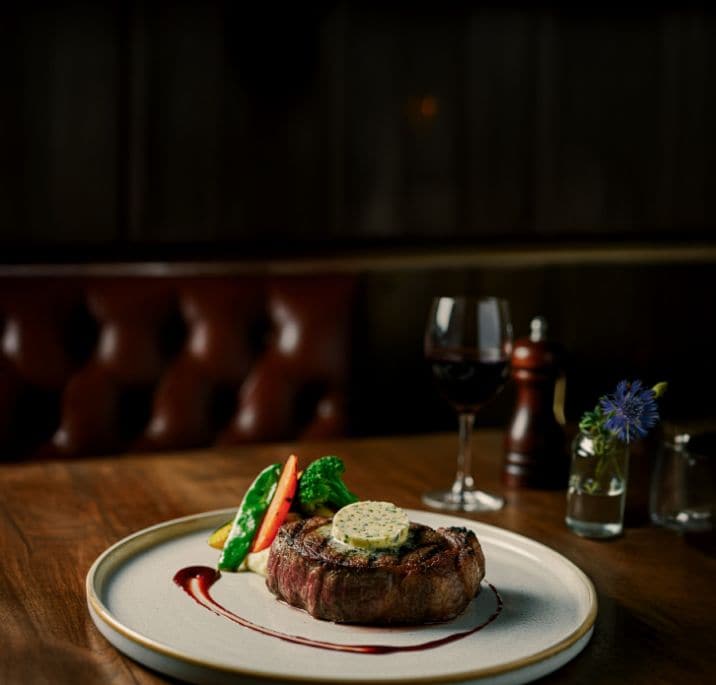 A plate from Butcher's Cut on board MSC Cruises