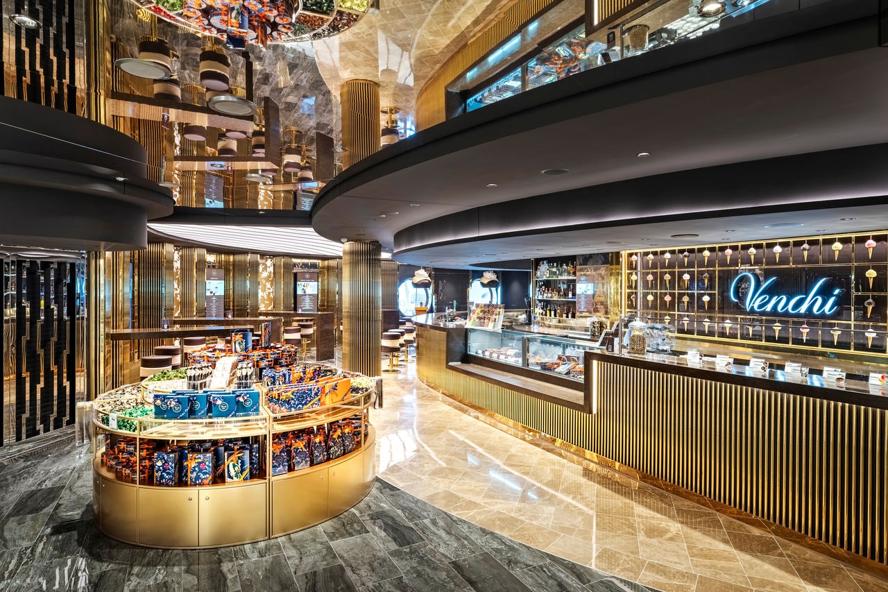 Venchi 1878 Chocolate Bar on MSC Seascape creates a welcoming lounge for chocolate lovers on the ship | MSC Cruises