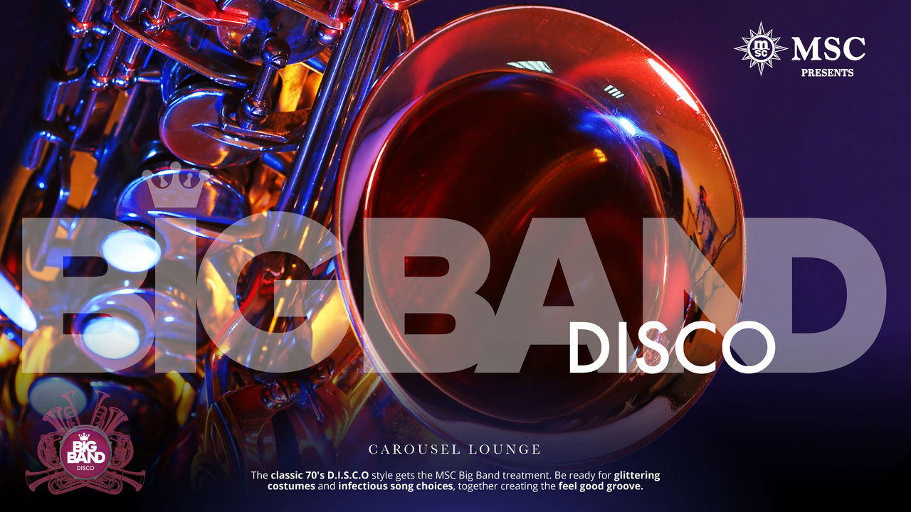 Big Band Disco delivers vibrant entertainment and dancing experiences onboard | MSC Cruises