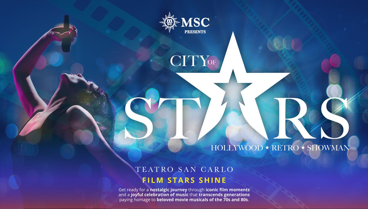 City of Stars showcases spectacular performances and dazzling light effects | MSC Cruises
