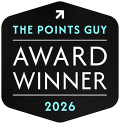 The Points Guy Award Winner 2026 logo