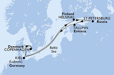Germany, Denmark, Finland, Russian Federation, Estonia