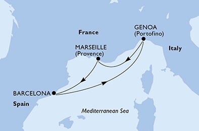 Italy, France, Spain